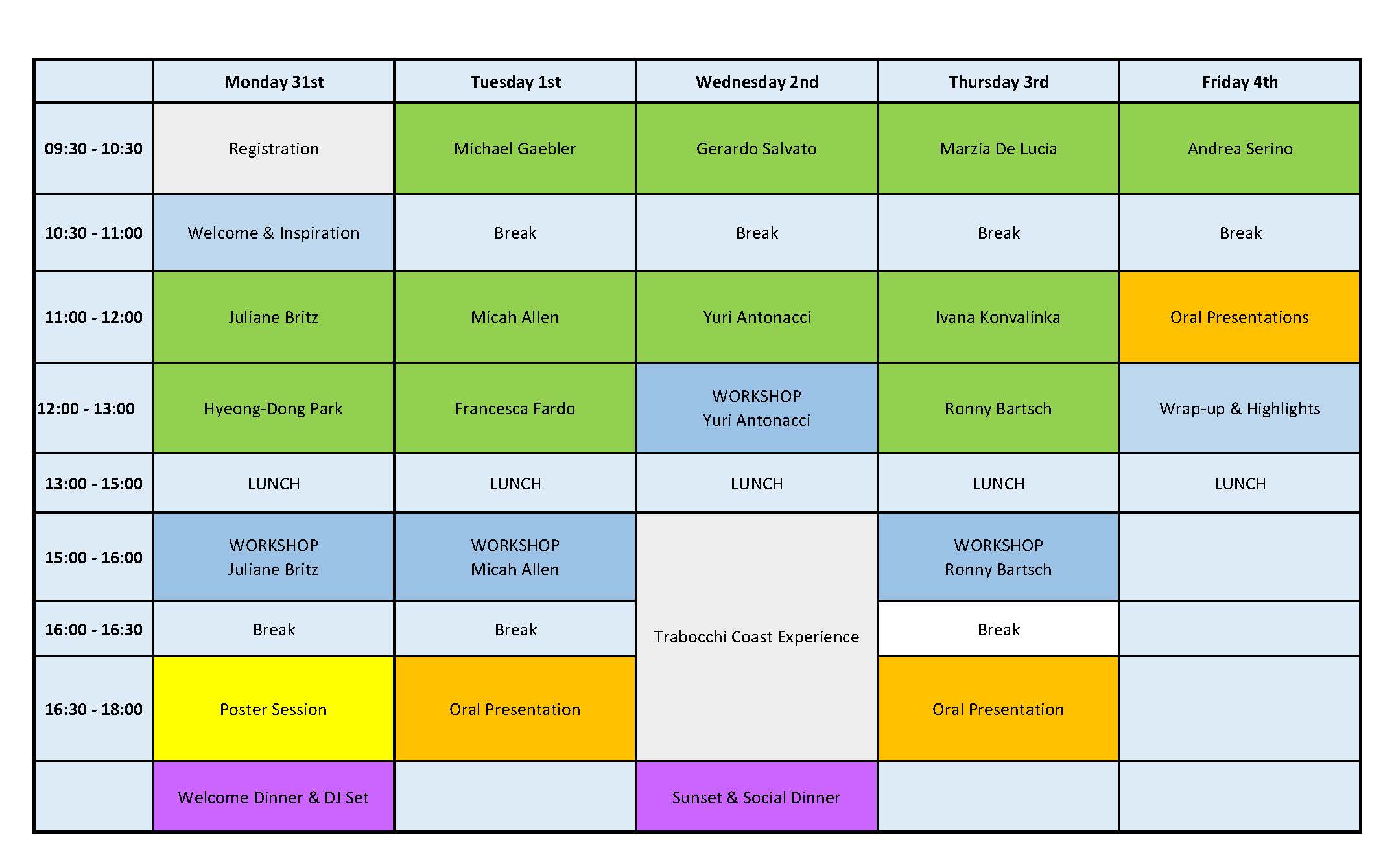 Program Event